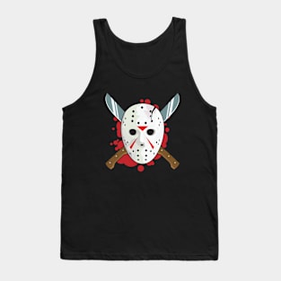 Jason's mask Tank Top